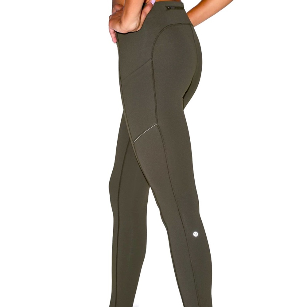 Lululemon. Speed Up Tight. 28”. Olive. Size 8.